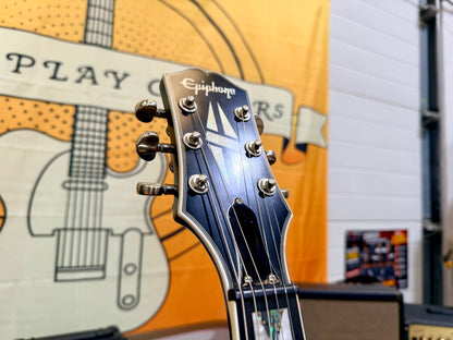 🔥2020🔥 Epiphone Les Paul Prophecy~ Aged Jet Black Metallic~ Fishman Pups~Ebony