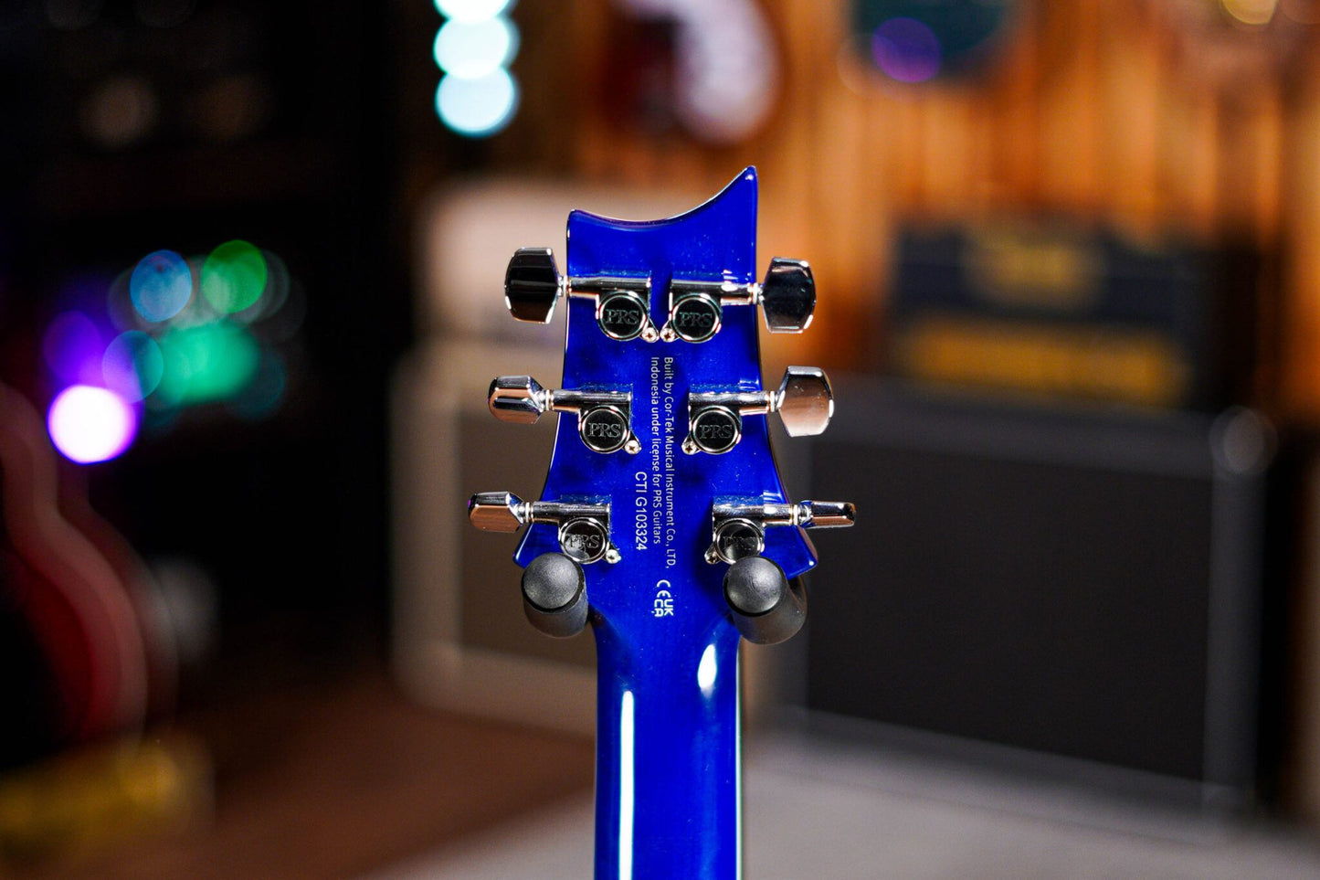 🌟MINT 2024🌟 PRS SE Custom 24-08 Quilt Maple Top Lake Blue~ Coil Split~ Gig Bag!