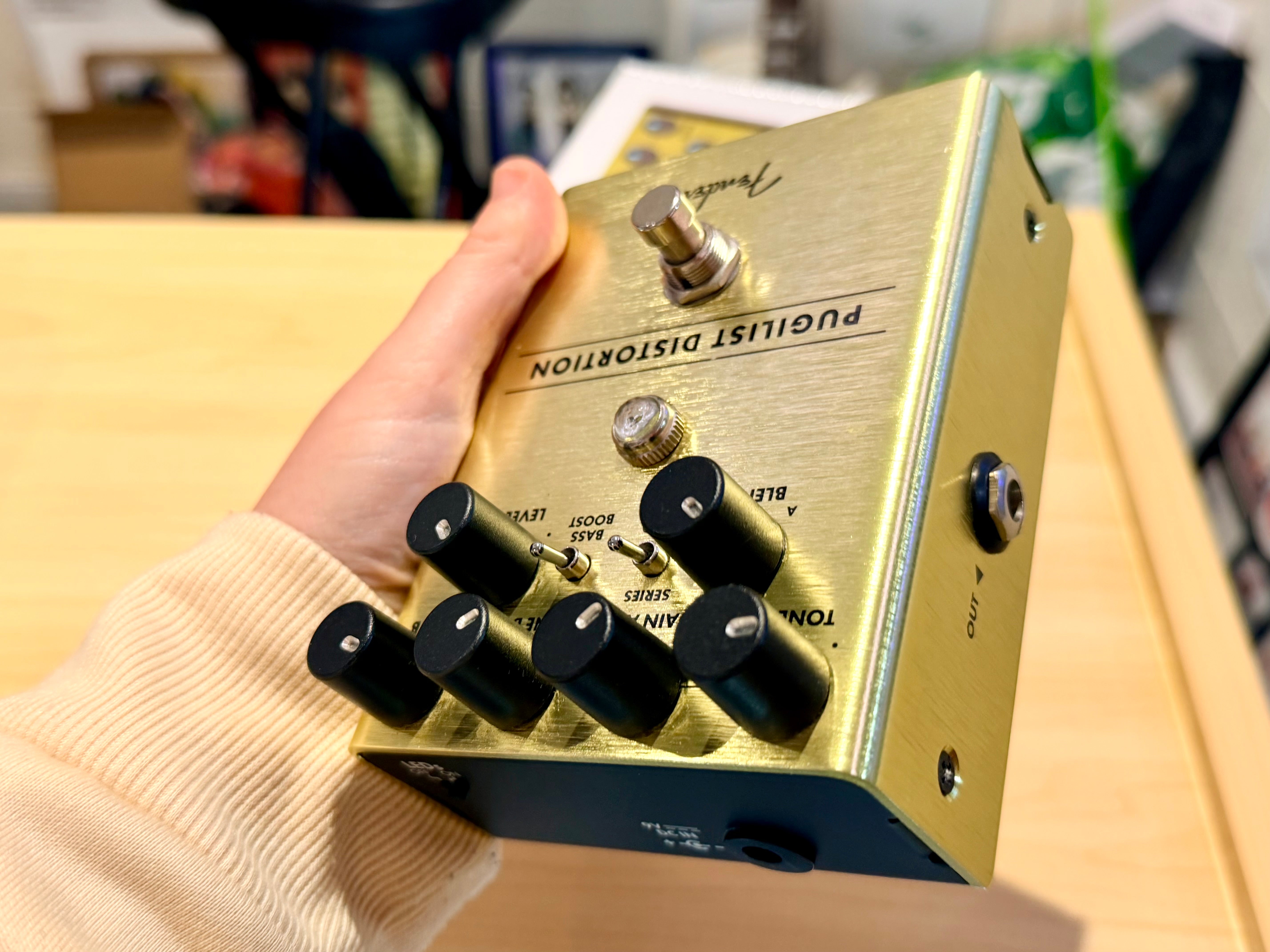 🎸 Fender Pugilist Distortion Guitar Effects Pedal 🎸