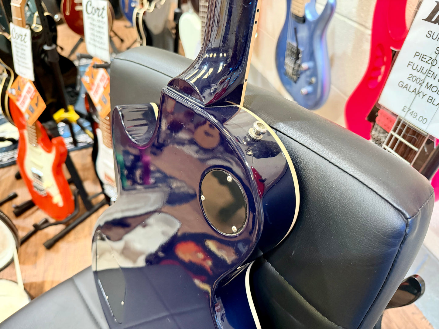 🔥2011 USA🔥 Gibson Les Paul Classic Plus Top~ Manhattan Midnight Blue + Case!