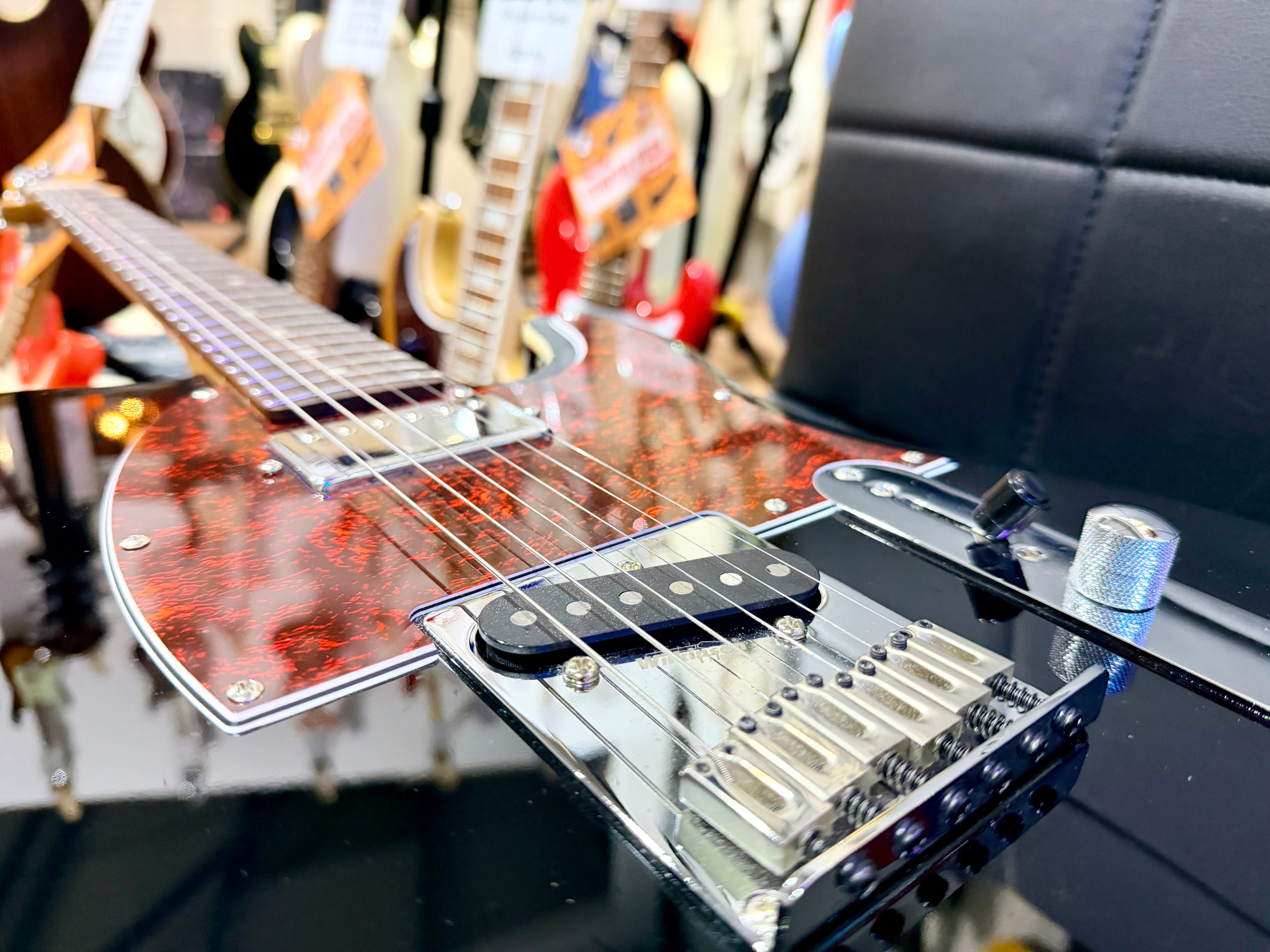 🔥MINT🔥 JET Guitars JT-350 HS Rosewood~ Gloss Black~ Telecaster Style!