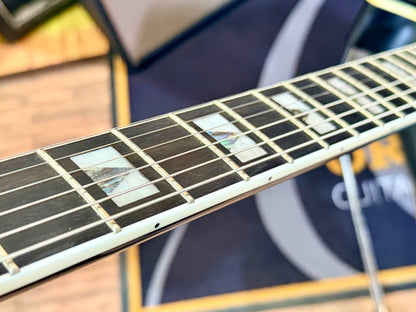 🔥2020🔥 Epiphone Les Paul Prophecy~ Aged Jet Black Metallic~ Fishman Pups~Ebony