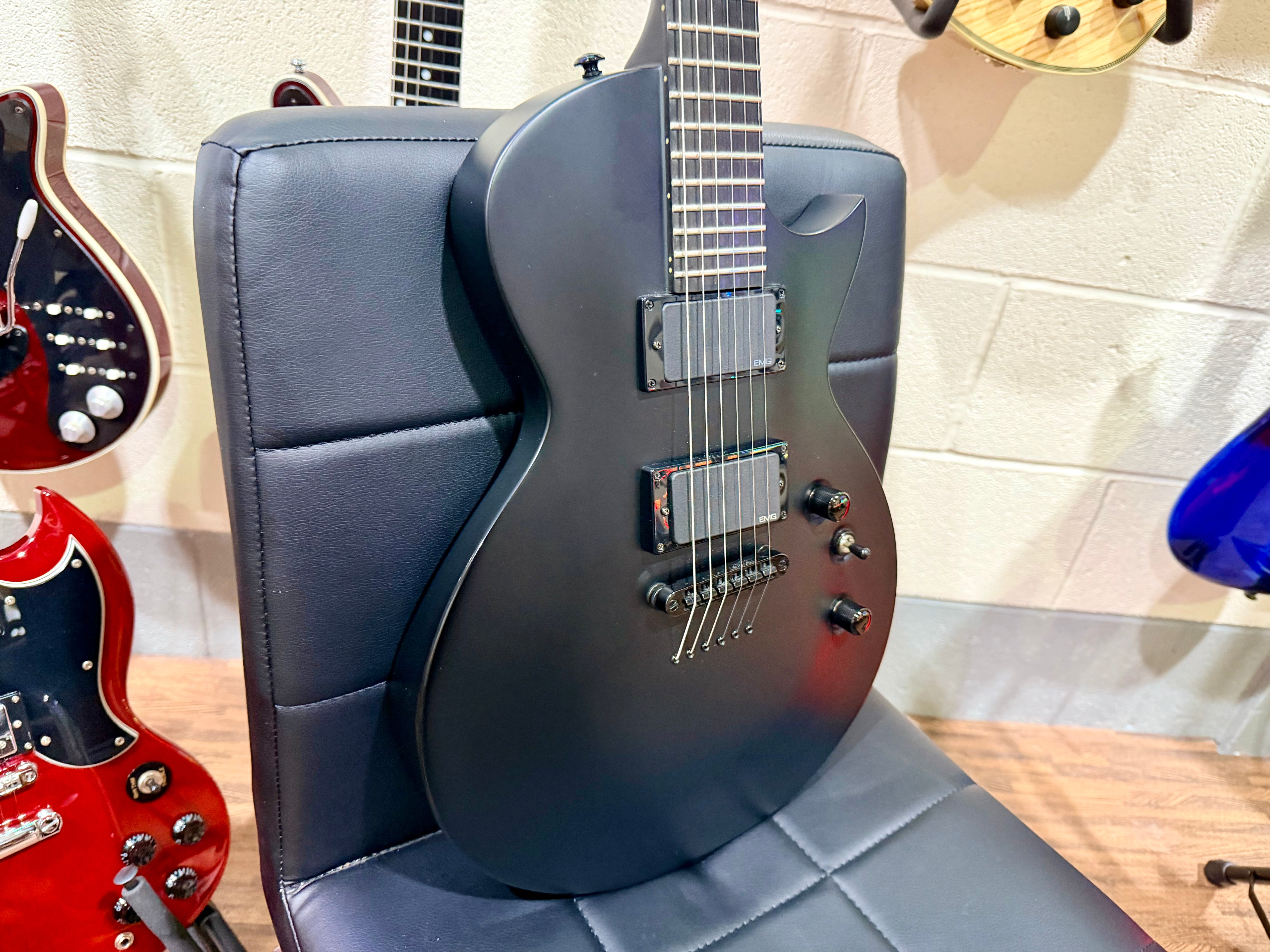 🔥RARE🔥 ESP LTD EC-2005 30th Anniversary~ Satin Black~ Limited Edition + Case!