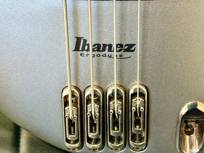 🔥RARE🔥 2001 Ibanez Ergodyne EDA900 Bass~ Korea~ Silver Flat Luthite~ Piezo!