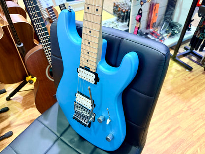 🔥2022🔥 Charvel Pro-Mod San Dimas Style 1 HH FR MN~Blue Frost~ Seymour Duncan!
