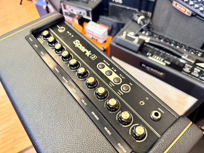 🔥MINT🔥 Positive Grid Spark 2 + Spark CAB Smart Guitar Amp Rig Stack~ Boxed!