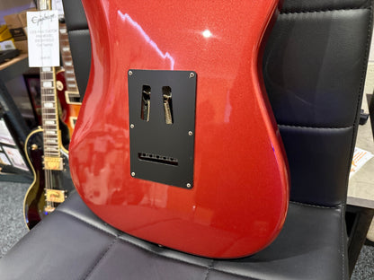 🔥RARE LEFTY🔥 Vintage 90’s Kramer Focus 111S~ Metallic Red~ Stratocaster Style!