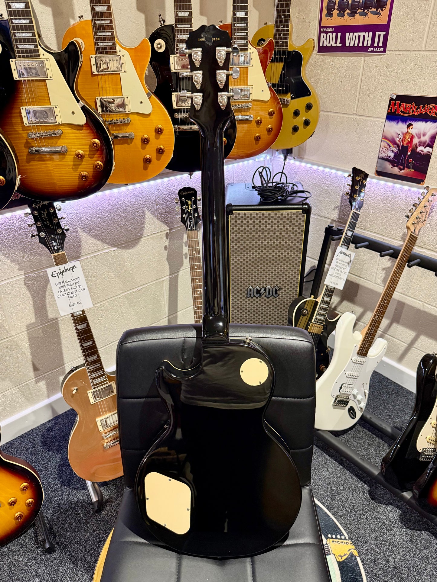 🌟 2016 Epiphone Les Paul Standard Plus Top Pro~ Vintage Sunburst~ 🌟