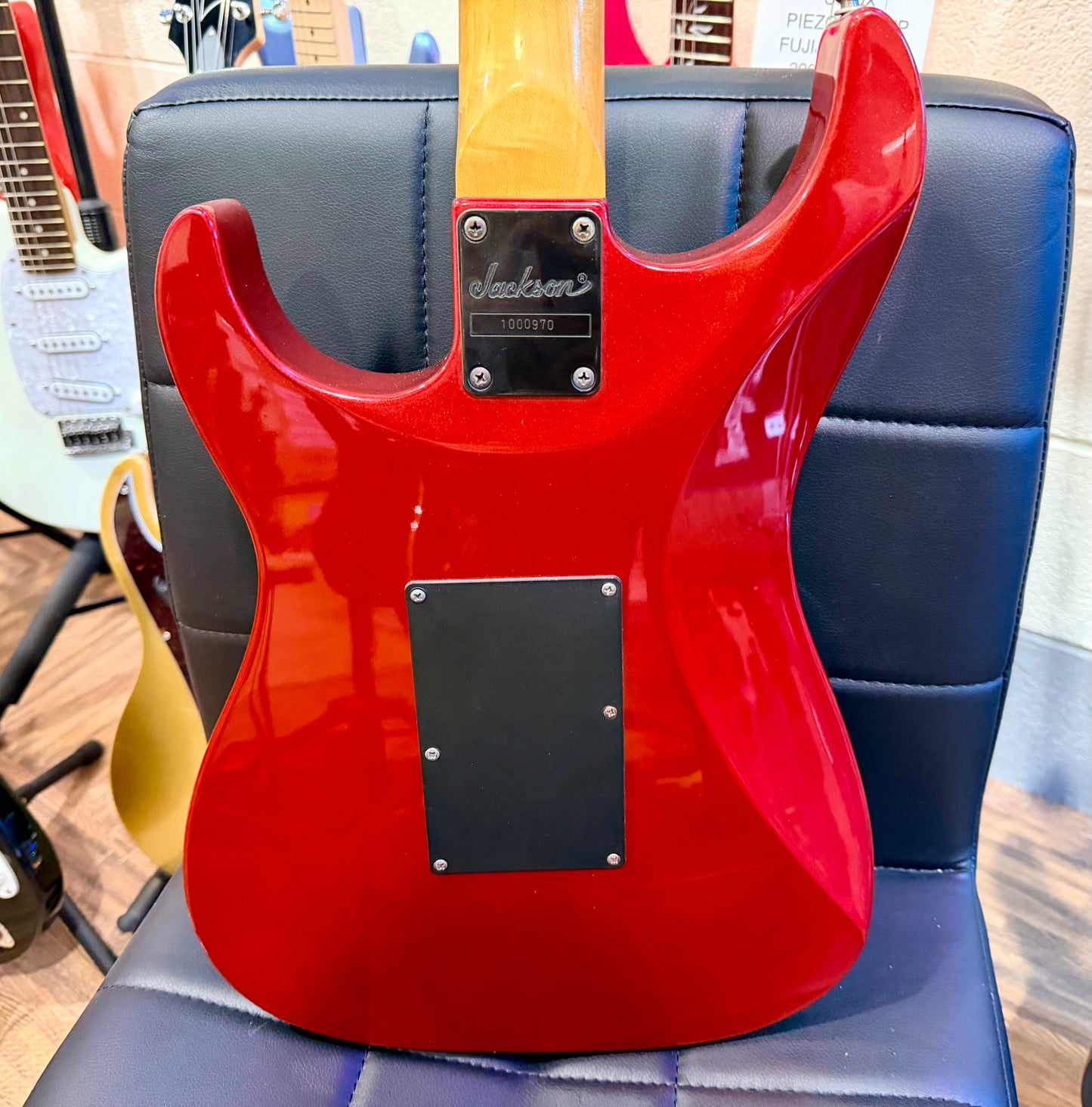 🔥90’s KOREA🔥 Jackson PS-1 Performer Metallic Red~ Floyd Rose~ HSH Pickups!