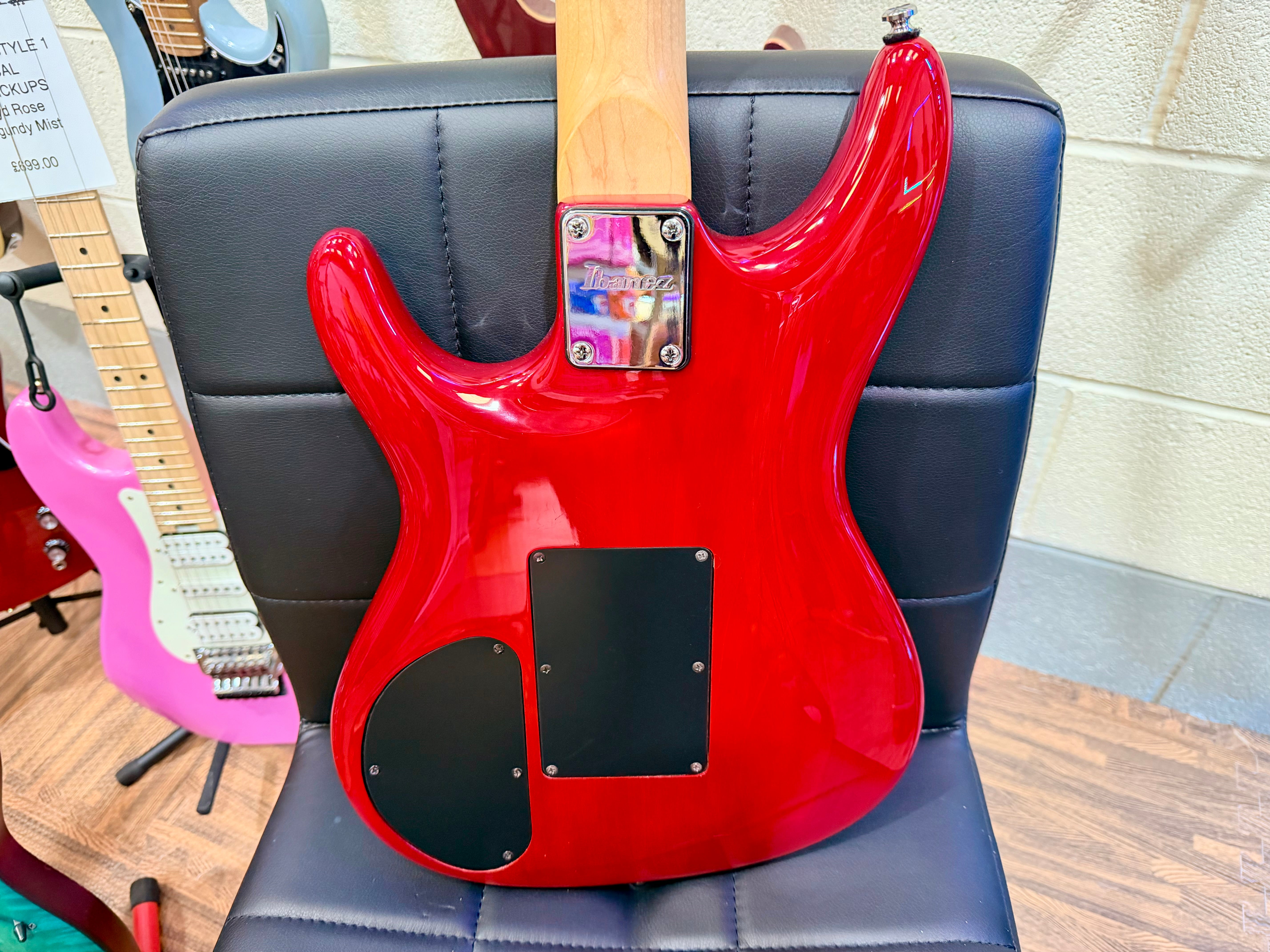 🔥2002🔥 Ibanez JS100 Joe Satriani Signature~ Korean Electric Guitar~ Red~ Floyd