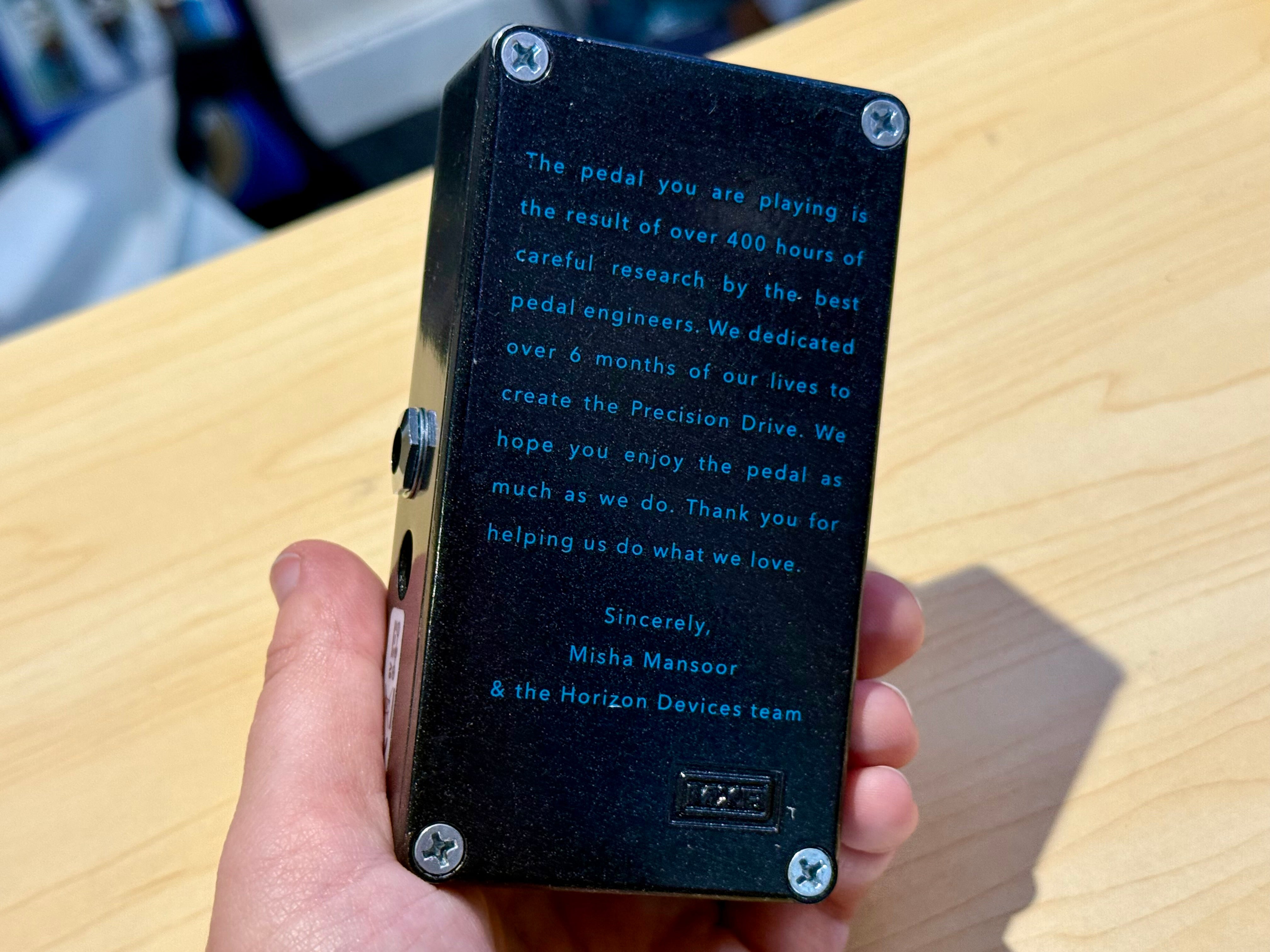 🎸 Horizon Devices Precision Drive Guitar Pedal~ Overdrive & Gate Unit 🎸