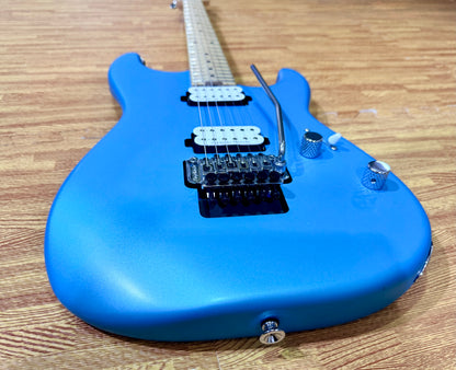 🔥2022🔥 Charvel Pro-Mod San Dimas Style 1 HH FR MN~Blue Frost~ Seymour Duncan!
