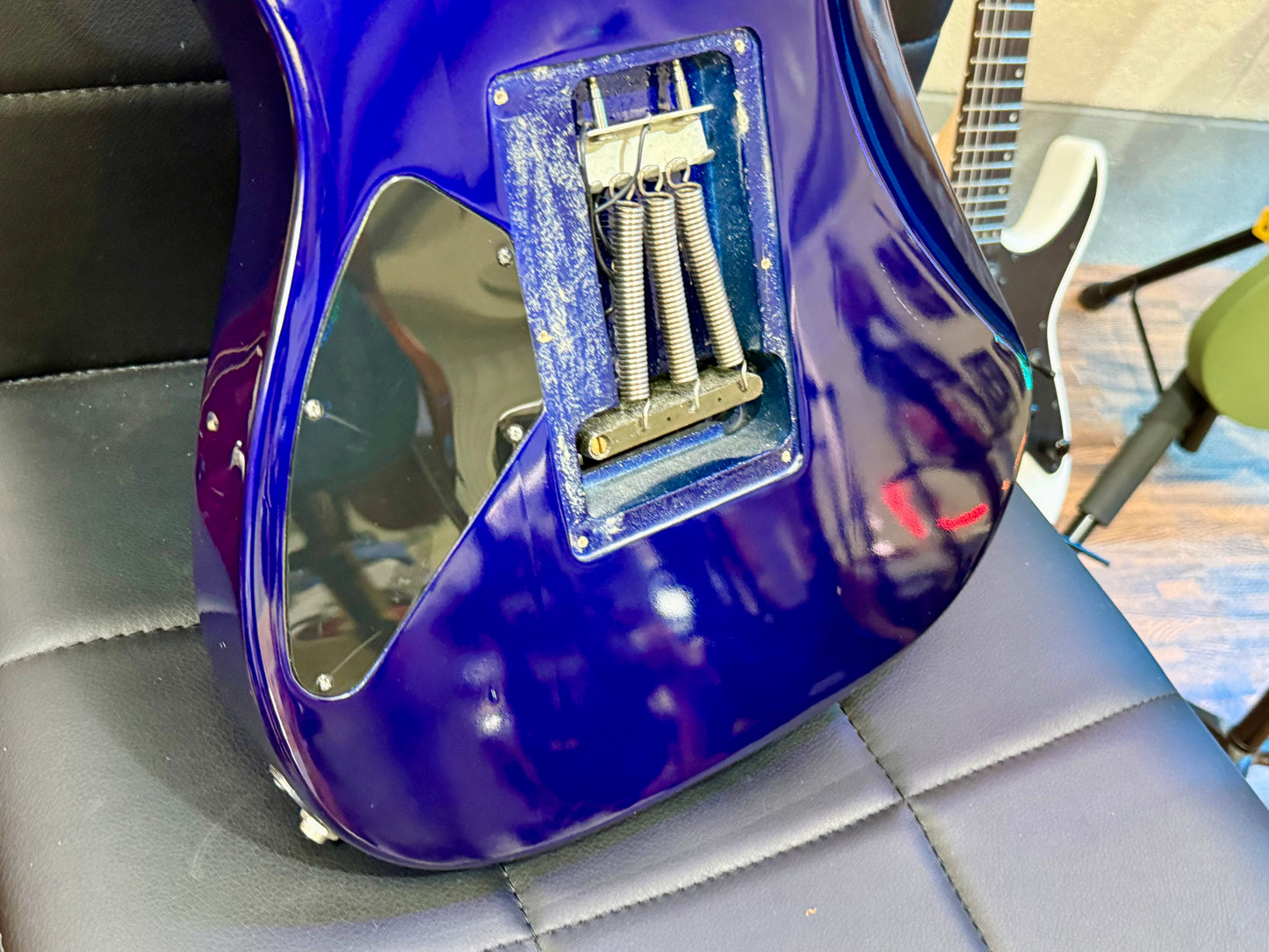 🔥1994 KOREA🔥 Ibanez RG470 JB Superstrat~ Jewel Blue~ Rosewood & Locking Trem!
