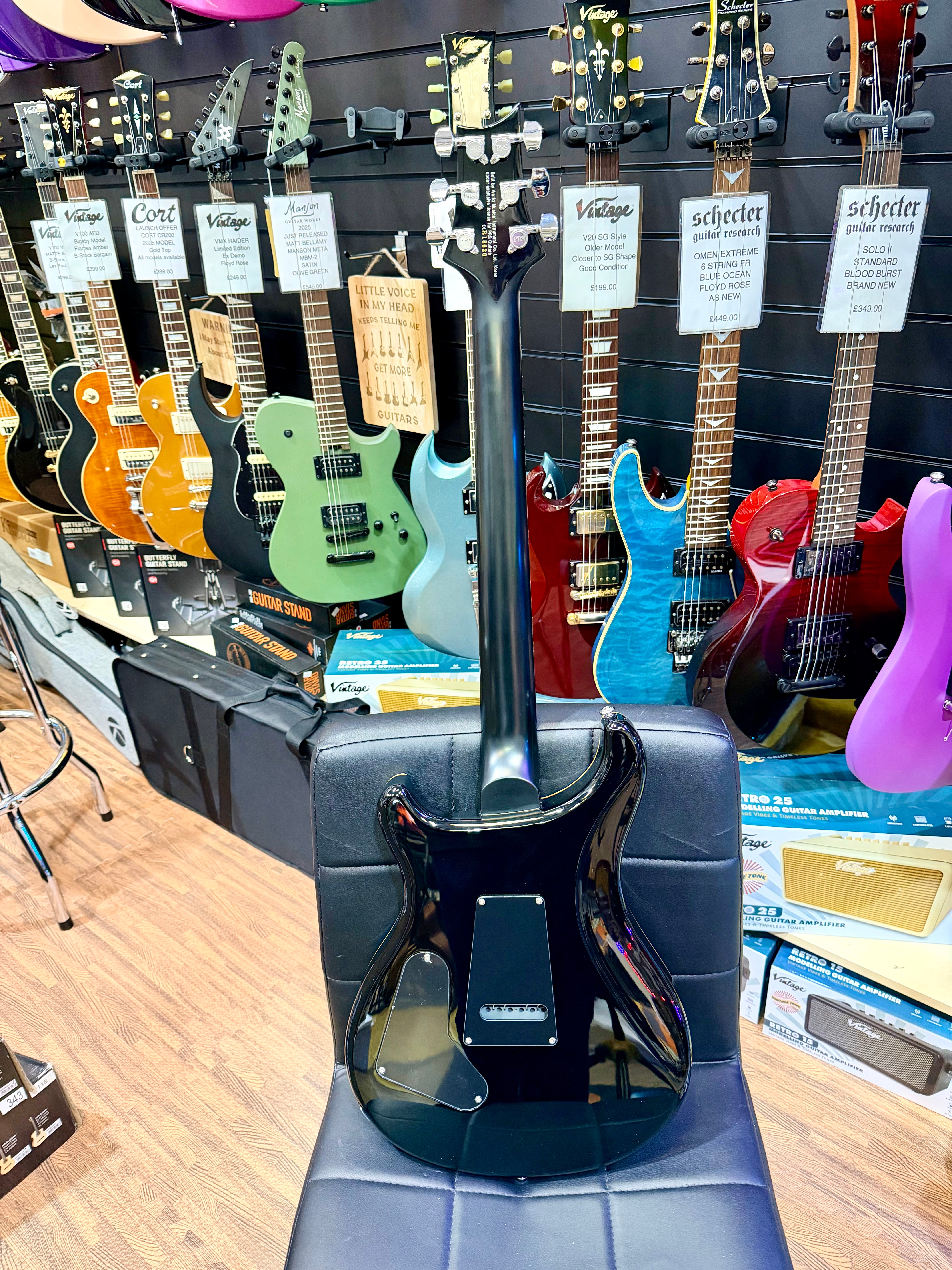 ⚡️2019⚡️ PRS SE Custom 24 Ltd Edition~ Purple Mist~ Satin Maple Neck~ Cherished!