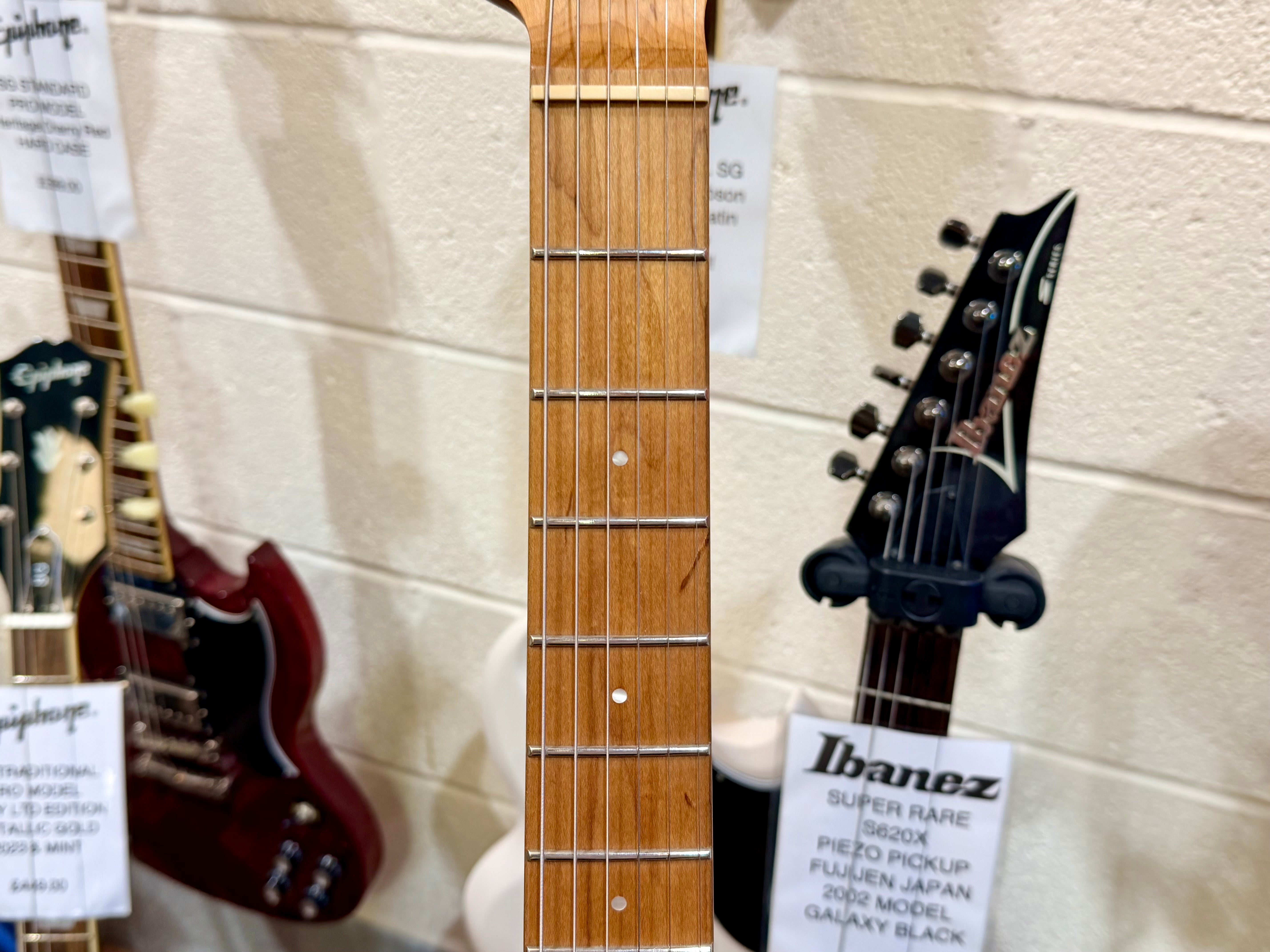 🔥KOREAN🔥 Charvel Pro-Mod DK24 HSS 2PT CM Red Ash~ Seymour Duncan~ 2021 MIK!