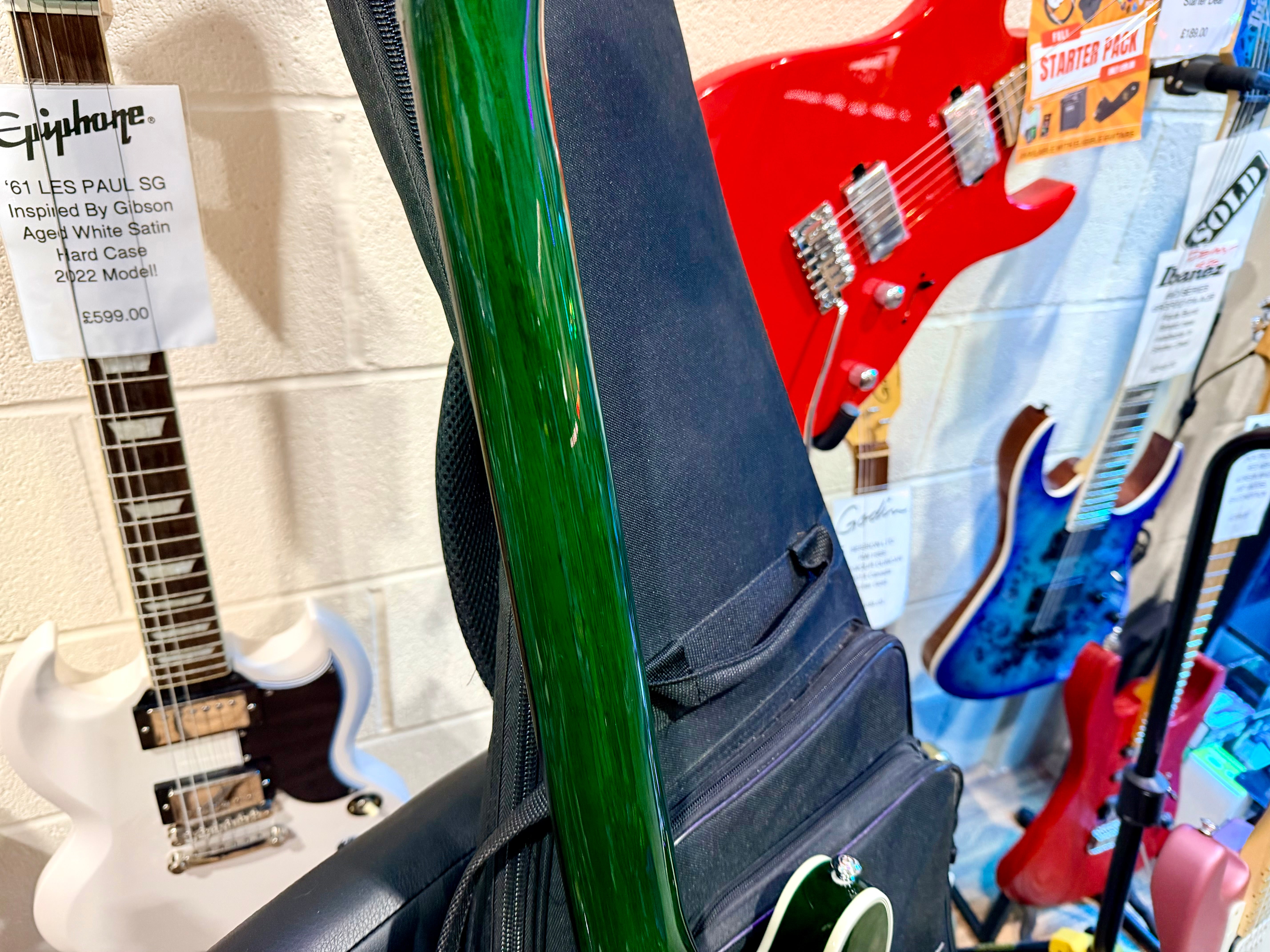 🌟LTD EDITION🌟 Brian May BMG Special Edition~ Emerald Green Model + Gig Bag!