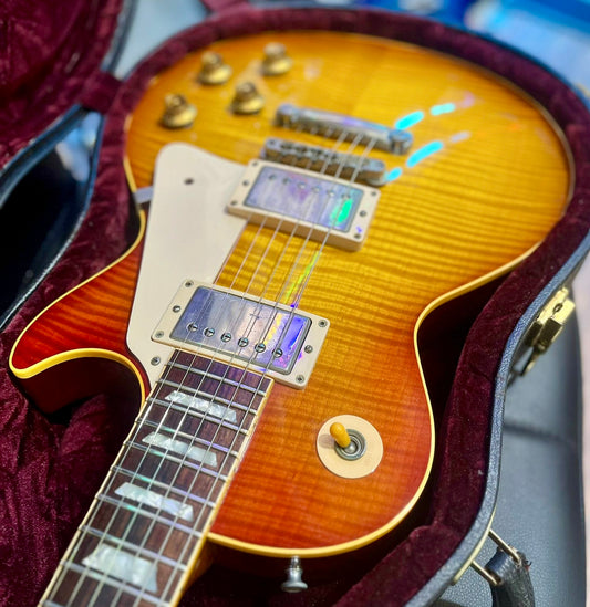 🔥YAMANO🔥 1999 Gibson Custom Shop 1959 Les Paul Historic Reissue~ Ice Tea Burst