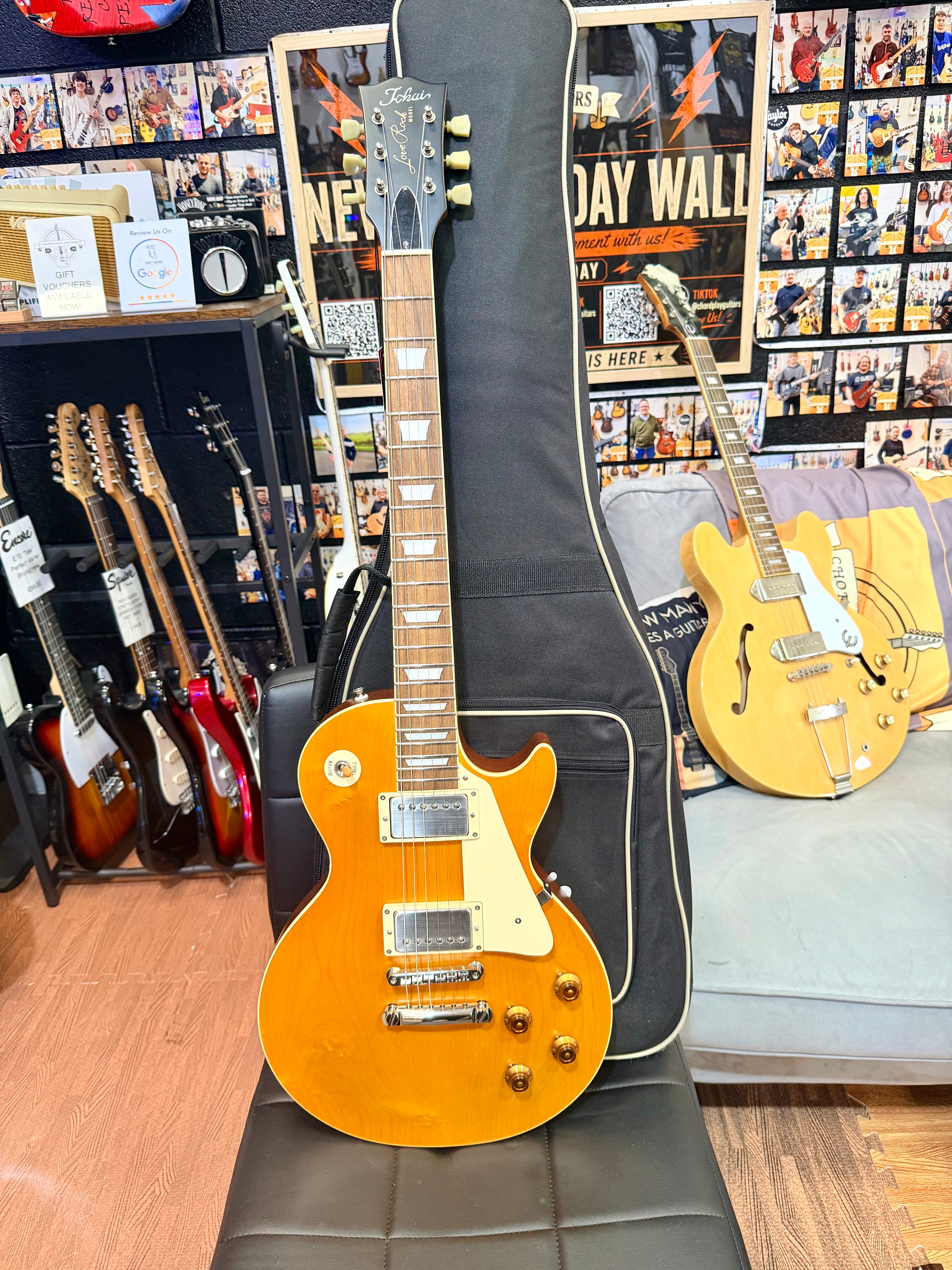 🇯🇵 2023 🇯🇵 Tokai LS-STD Les Paul~ Lemon Drop Satin Love Rock