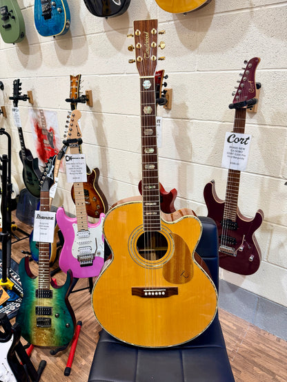 ✨1998 KOREA✨ Tanglewood SJ-10X Electro Acoustic Guitar~ Jumbo Dreadnought~RARE