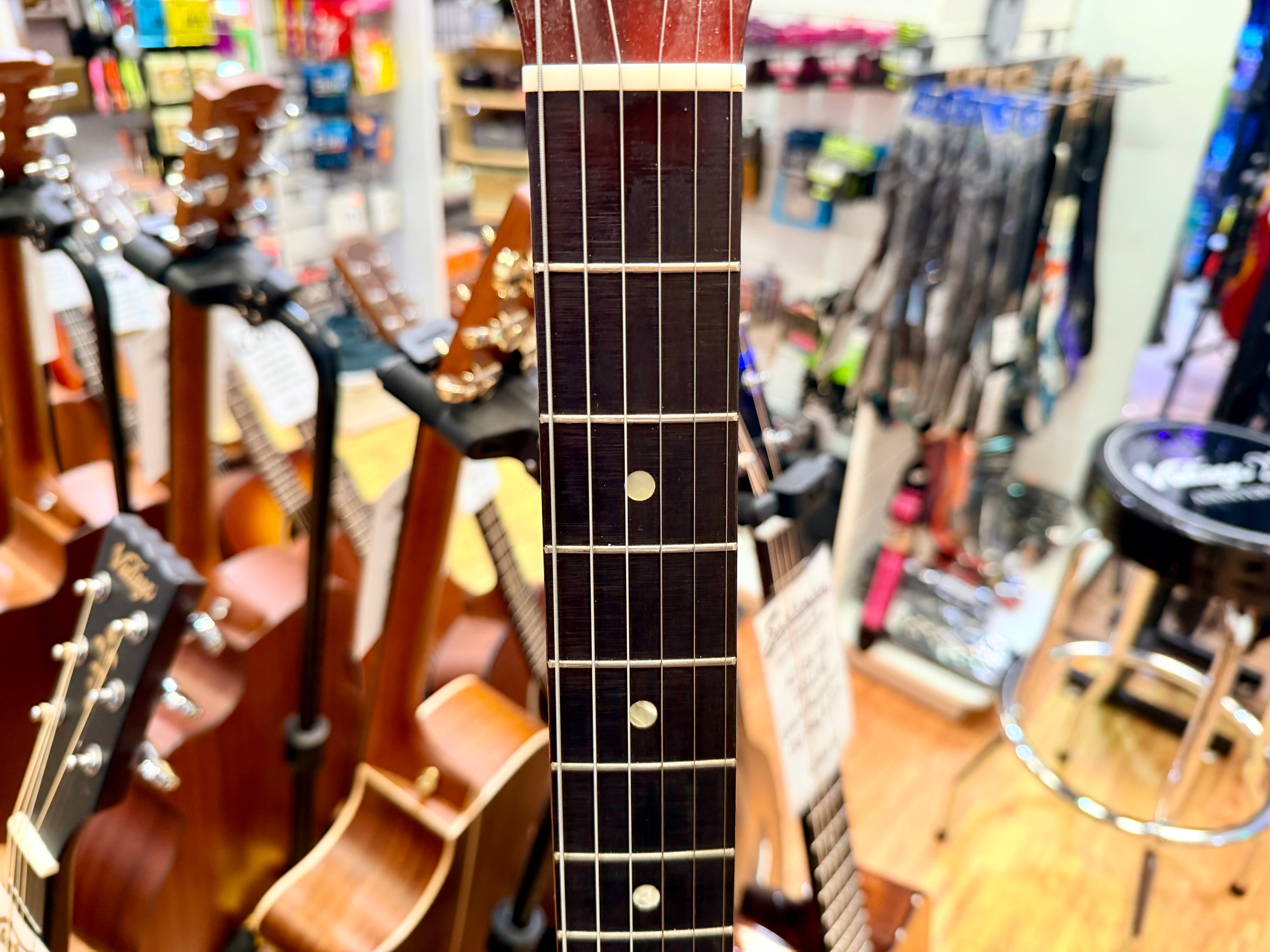 ✨VINTAGE✨ 1963 Harmony H53 Rocket~ Made in USA~ Semi-Hollow D’Armond P’up + Case