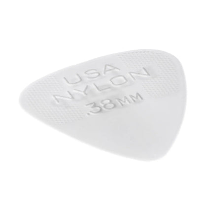 Jim Dunlop Nylon Standard .38mm Guitar Plectrums Player Pack (12-Picks)