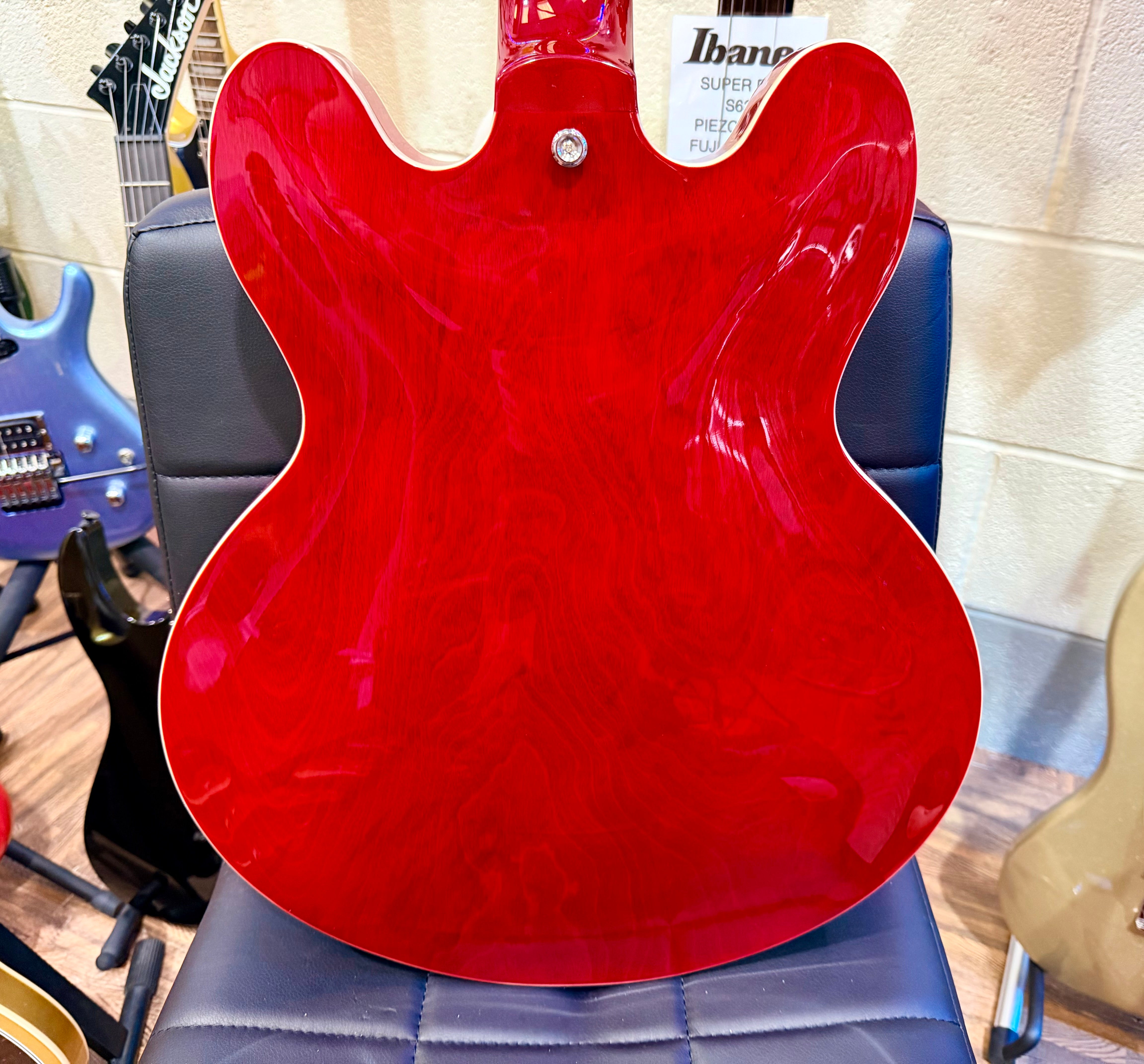 🌟BRAND NEW🌟 Tokai UES78 SR Semi Hollow Body~ See-Through Red~ ‘335’ Style!