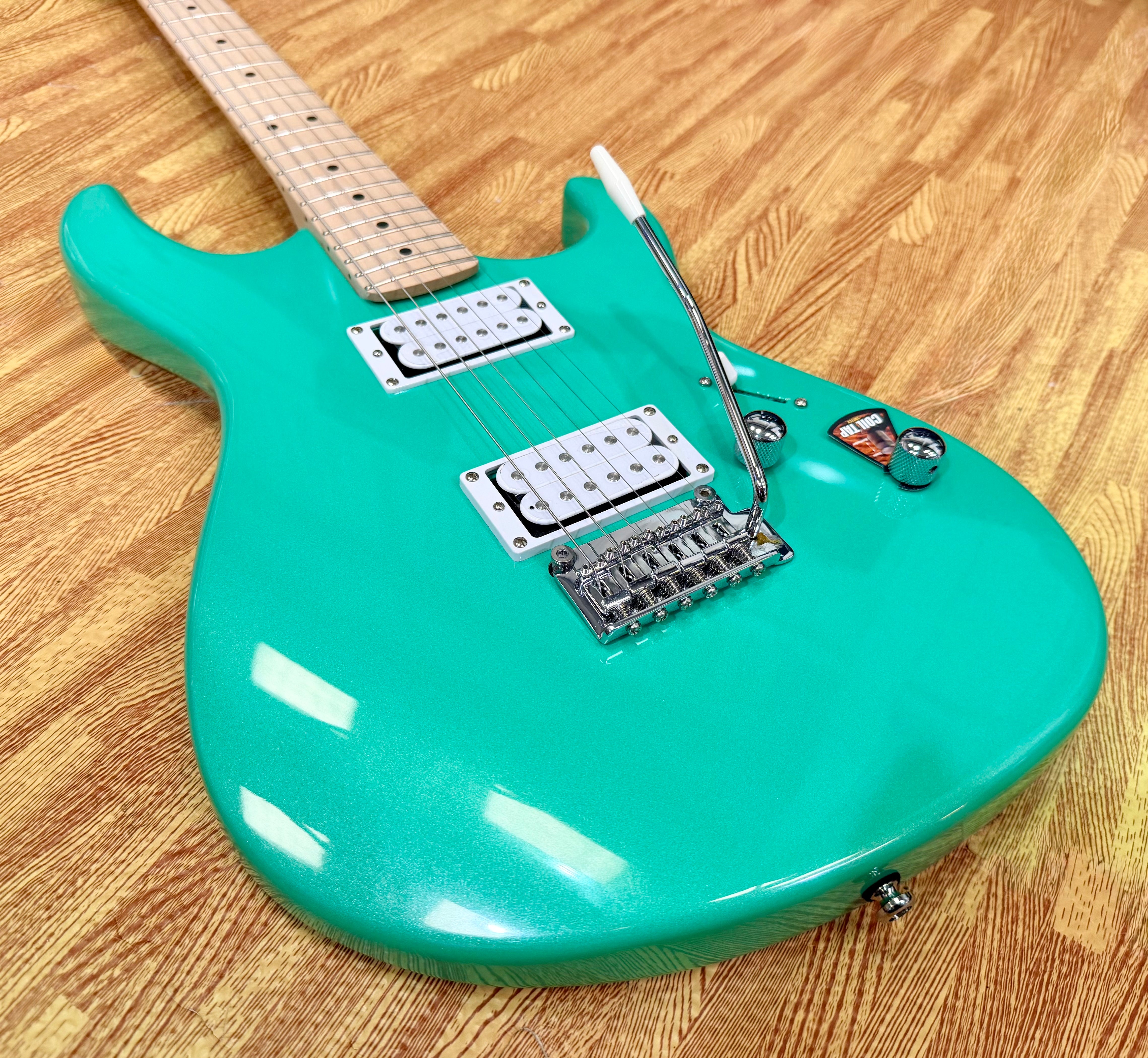 🌟 Cort G250 Spectrum Metallic Green Electric Guitar~ Coil Tap/Locking Tuners 🌟