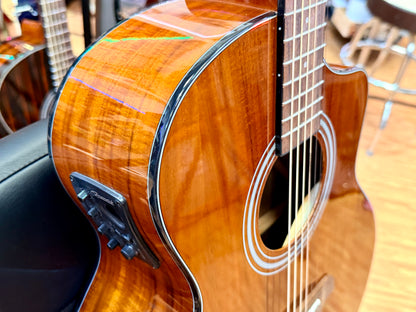 ✨NEW✨ Brunswick BTK60KO Koa Grand Auditorium Cutaway Electro Acoustic Guitar!
