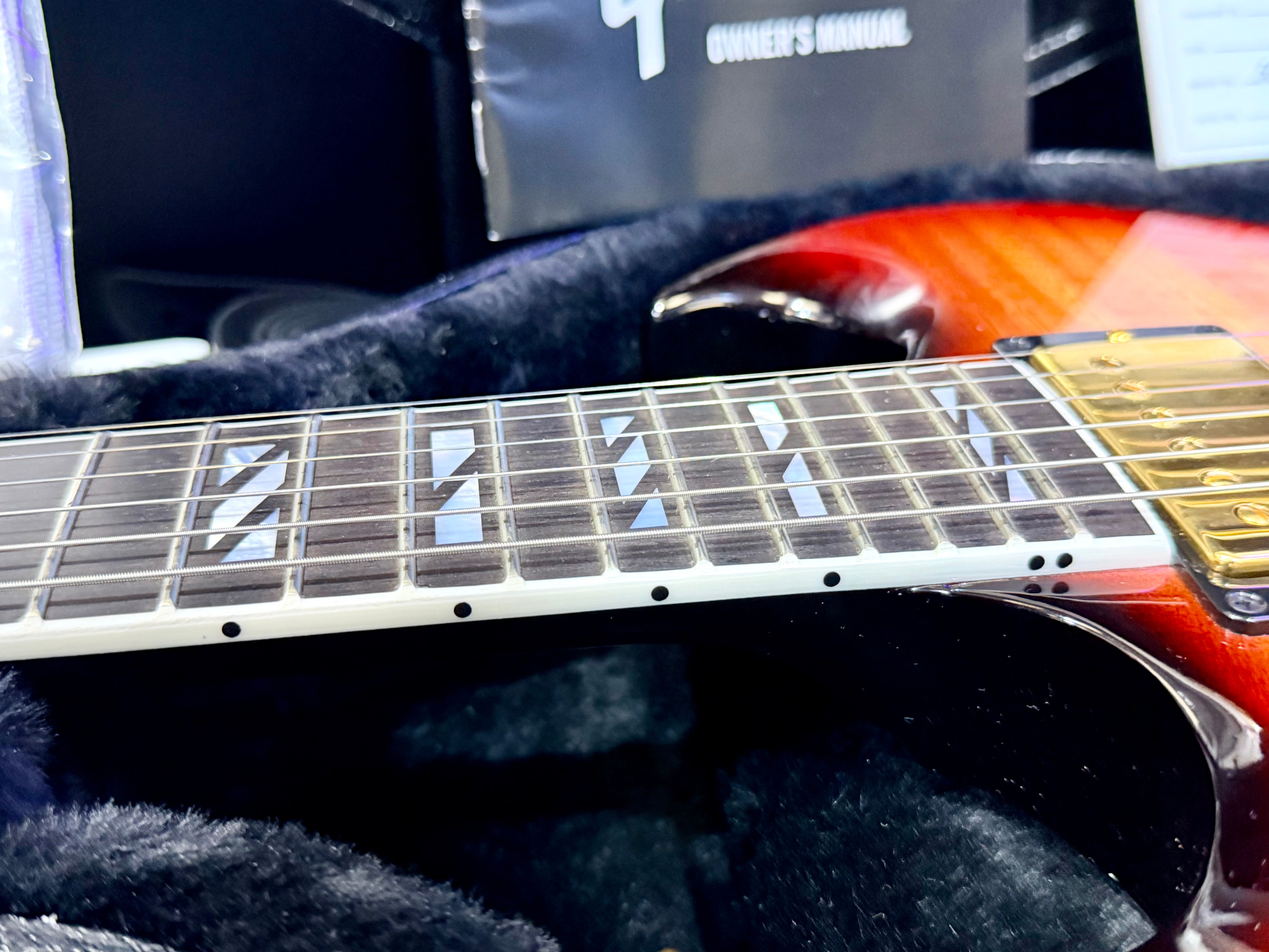 🔥MINT🔥 Gibson SG Supreme In Fireburst~ AAA Figured Top~ Gold Hardware 2023 USA!