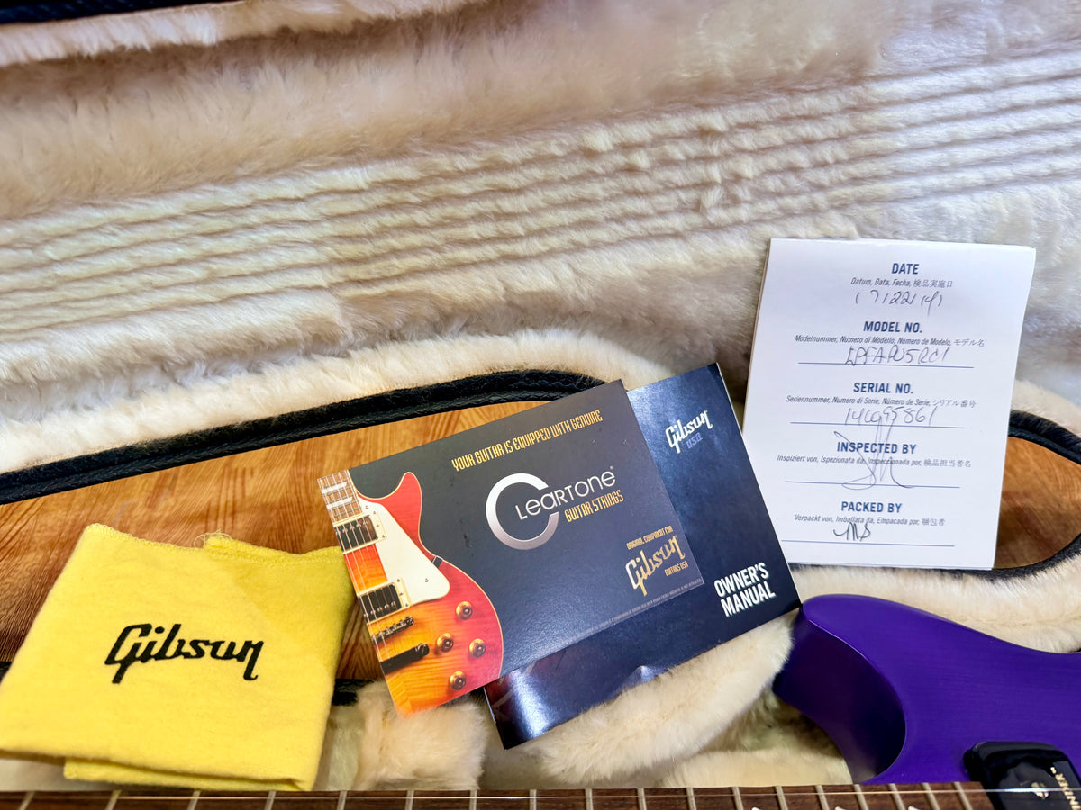 2014 Gibson USA Les Paul Futura 120th Anniversary~ Insane Plum & Hardcase