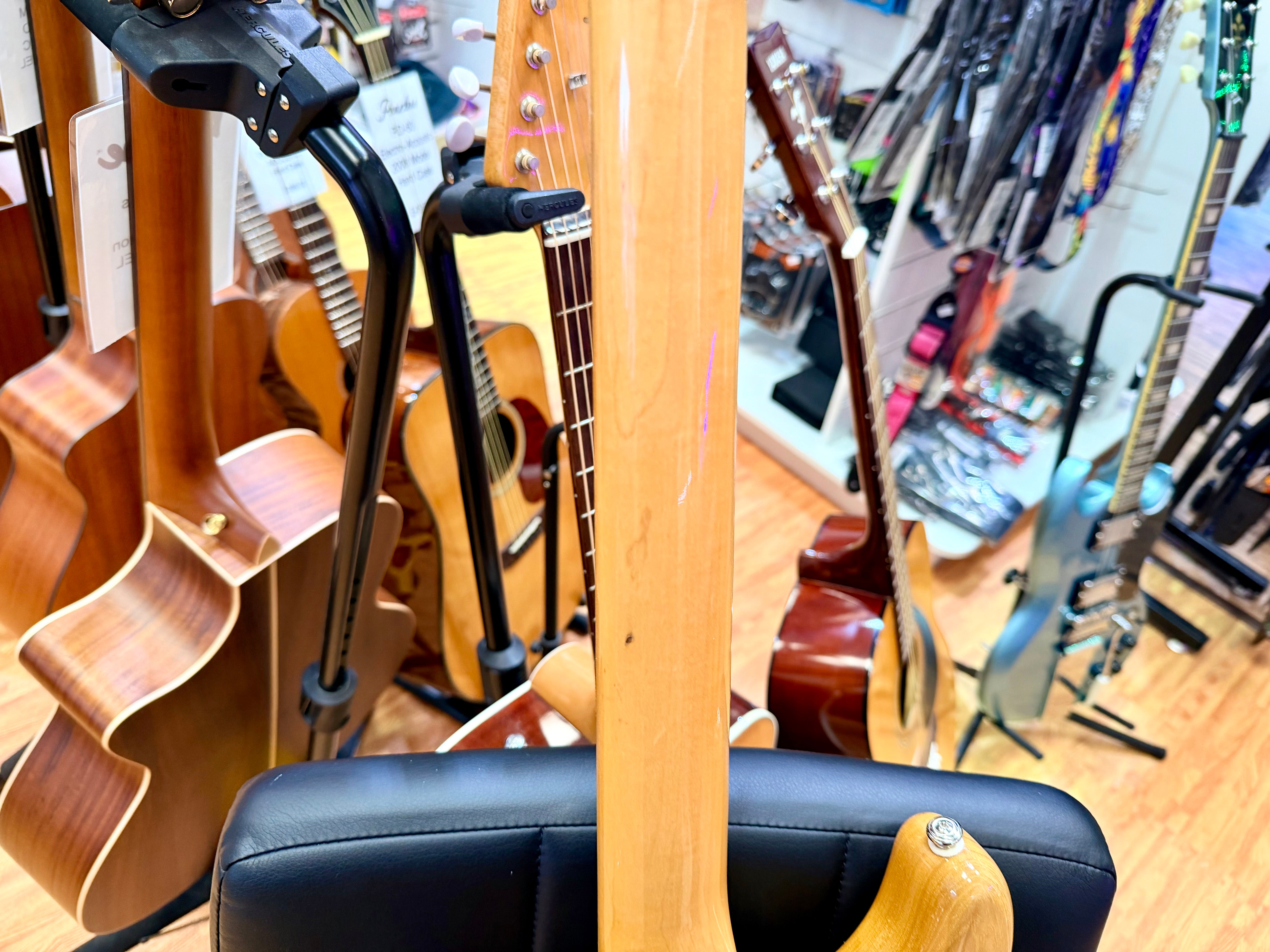 🇯🇵 70’s JAPAN 🇯🇵 Kimbara Stratocaster MIJ Natural Ash~ Late 1970s Matsumoku!