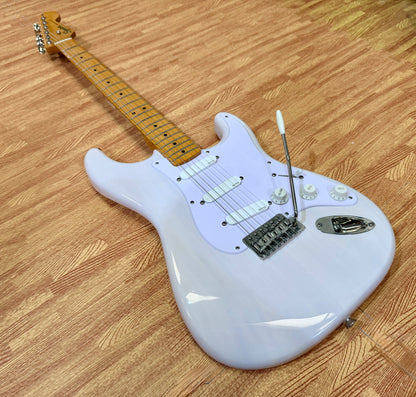🔥EMG ACTIVE🔥 Squier Classic Vibe ‘50s Stratocaster In White Blonde~ EMG SA P’ups