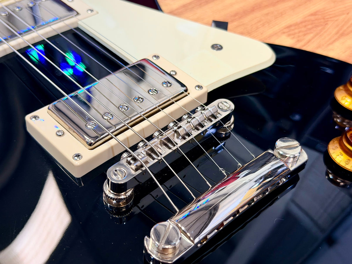 🔥2017🔥 Epiphone Les Paul Standard~ Ebony Gloss Black Electric Guitar
