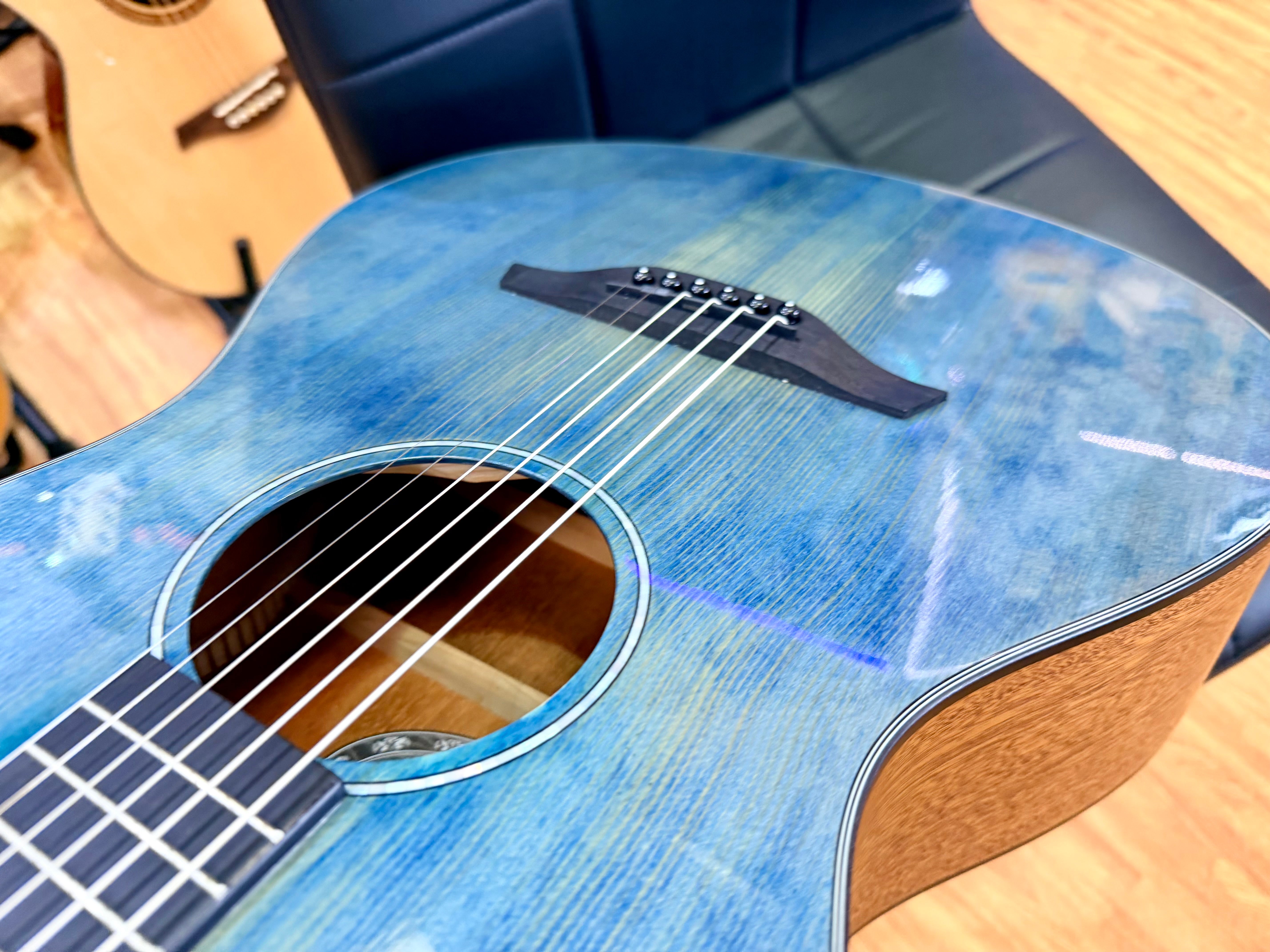 ✨NEW✨ Vintage Pacific Coast Series VEC300DB Electro-Acoustic Guitar~ Denim Blue