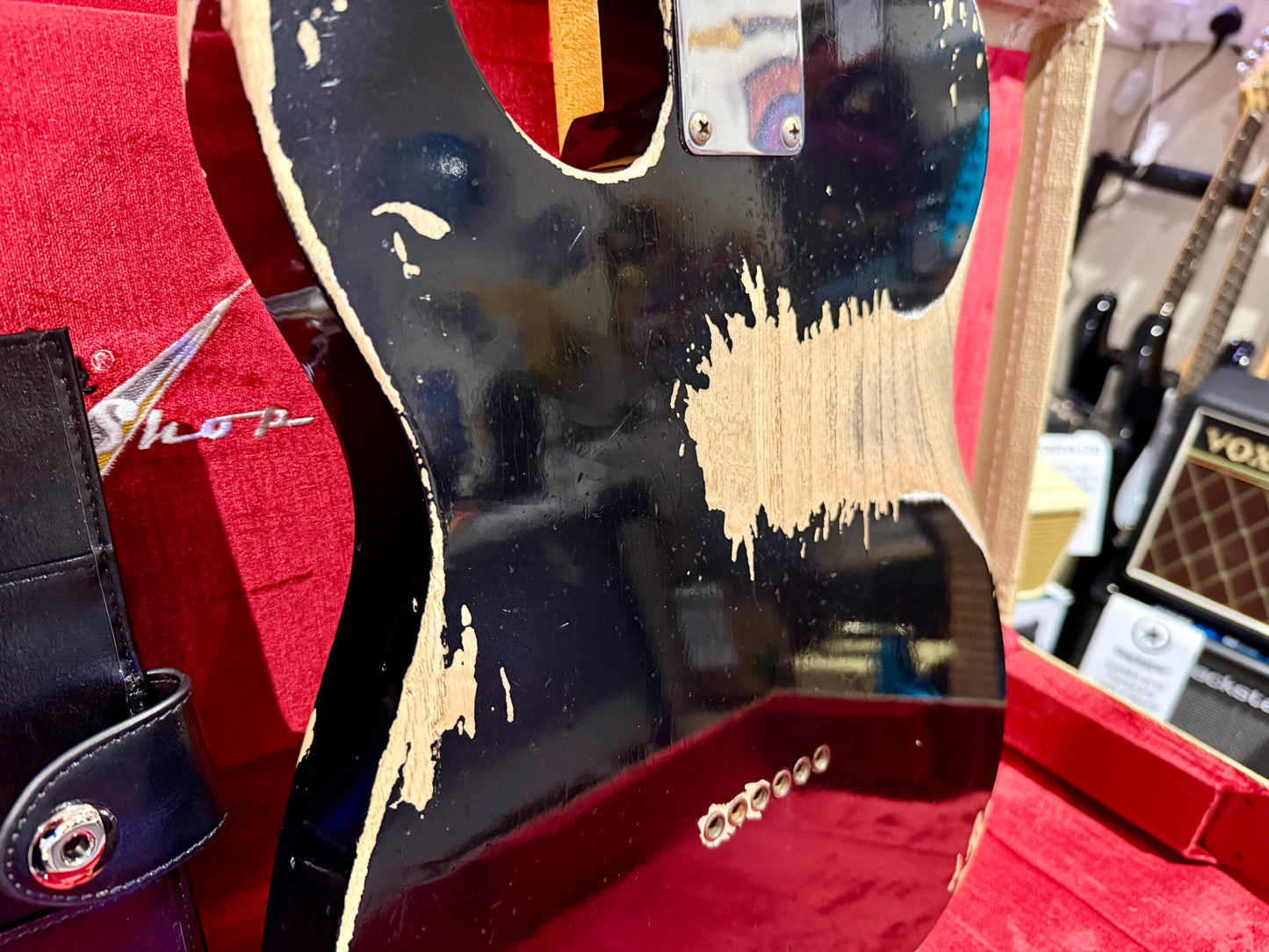 🌟 2021 Fender USA Custom Shop 🌟52' Telecaster Heavy Relic~ Black~ Case & Candy