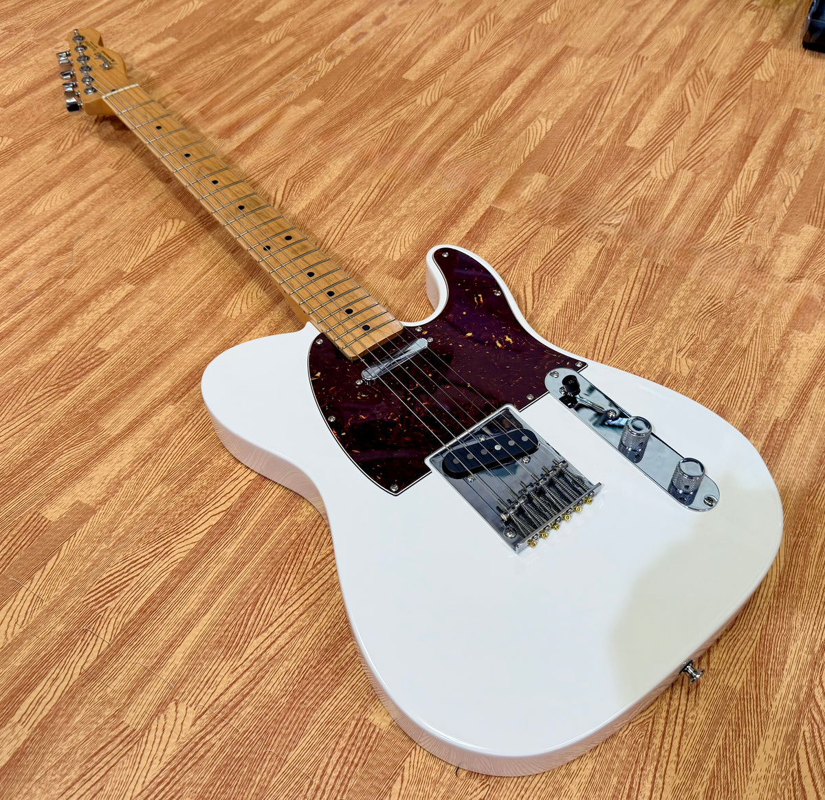 ⚡️1996⚡️ Fender Mexican Standard Telecaster MIM Polar White~ Tex-Mex Pickups!