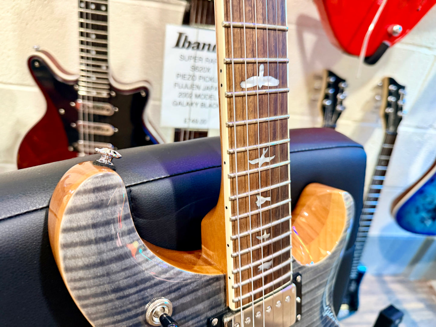 🔥MINT 2023🔥 PRS SE McCarty 594~ Charcoal Maple Top~ Gig Bag~ Stunning Guitar!