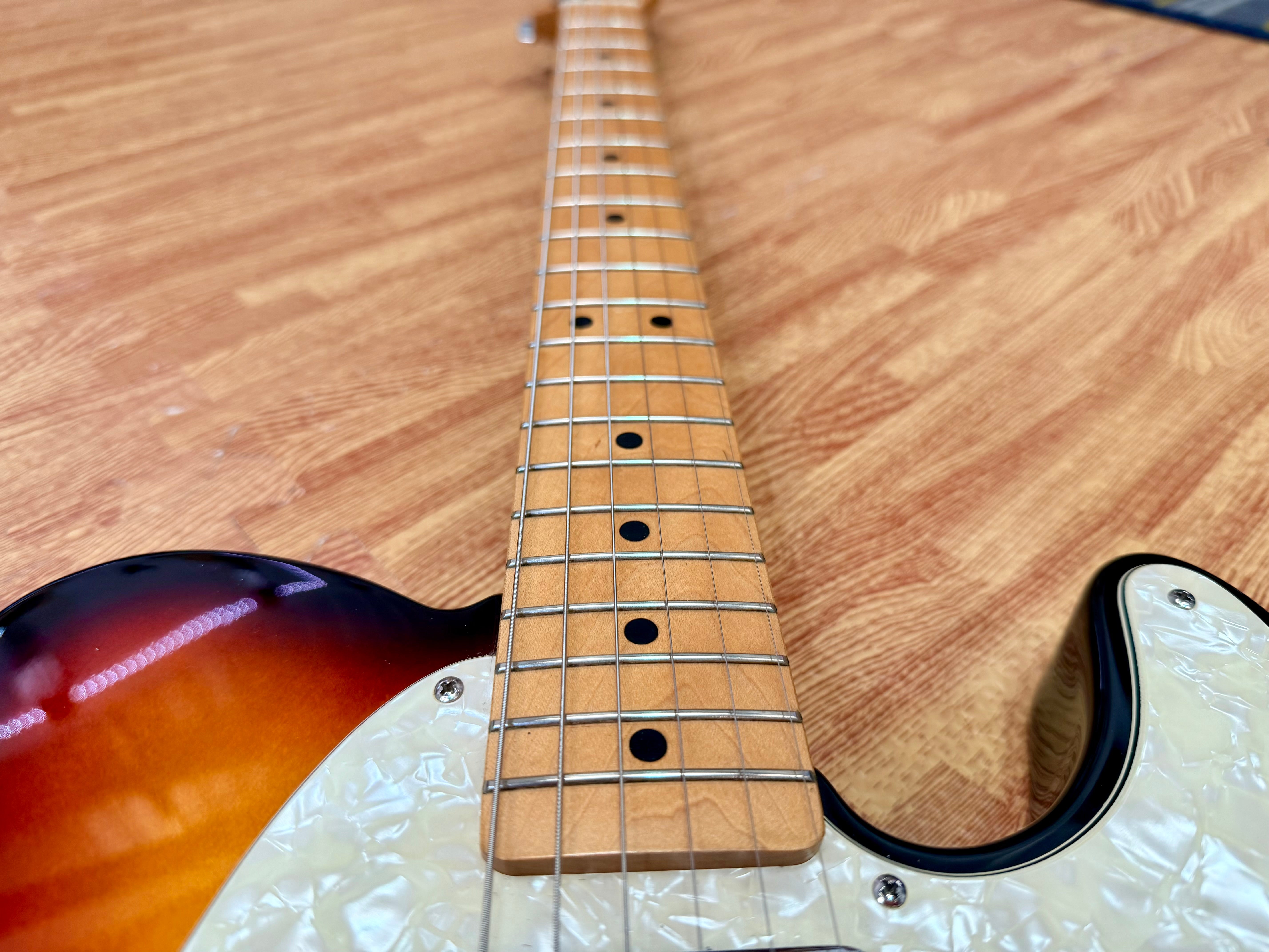 🔥1999🔥 Fender Mexican Standard Telecaster~ Brown Sunburst~ Maple~ MIM Tele!