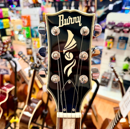 🔥2008🔥 Burny RLC-50JS John Sykes Les Paul Custom~ Black~ Japan Market Import!
