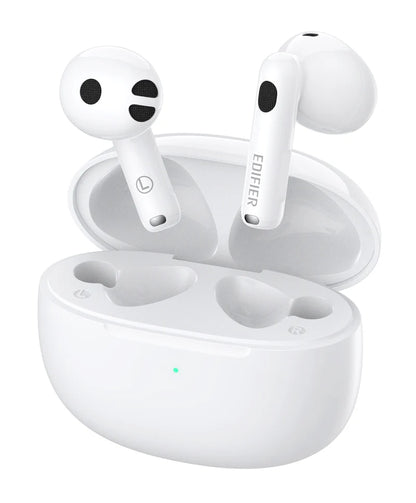 Edifier W220T True Wireless Semi-In-Ear Bluetooth Earbuds With Snapdragon Sound & Mic - White
