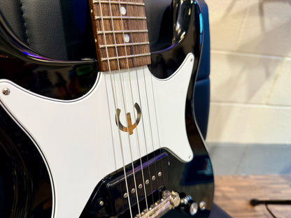 ✨2024✨ Epiphone Coronet~ Ebony  Electric Guitar~ P90~ Cherished Condition!