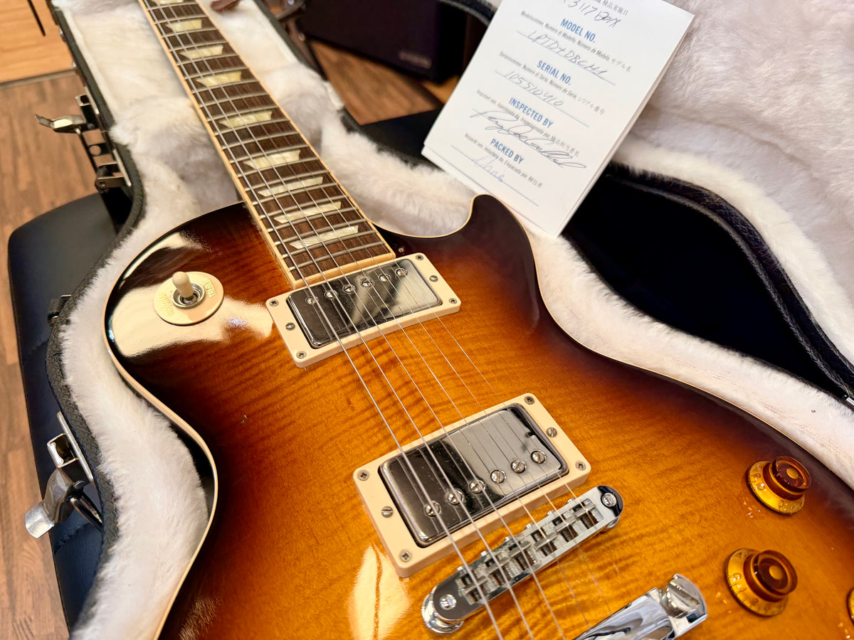 ✨2011✨ Gibson Les Paul Traditional Plus Top Desert Burst + OHSC & Certificate!