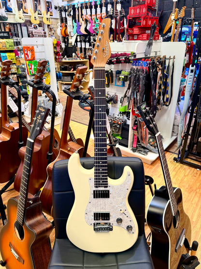 🔥2022🔥 Schecter Jack Fowler Traditional Signature~ Ivory~ USA Pasadena Pickups