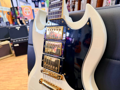 🇯🇵2004🇯🇵 Tokai Custom SG MIJ Japan 3 Pickup~ Alpine White & Gold Japanese!