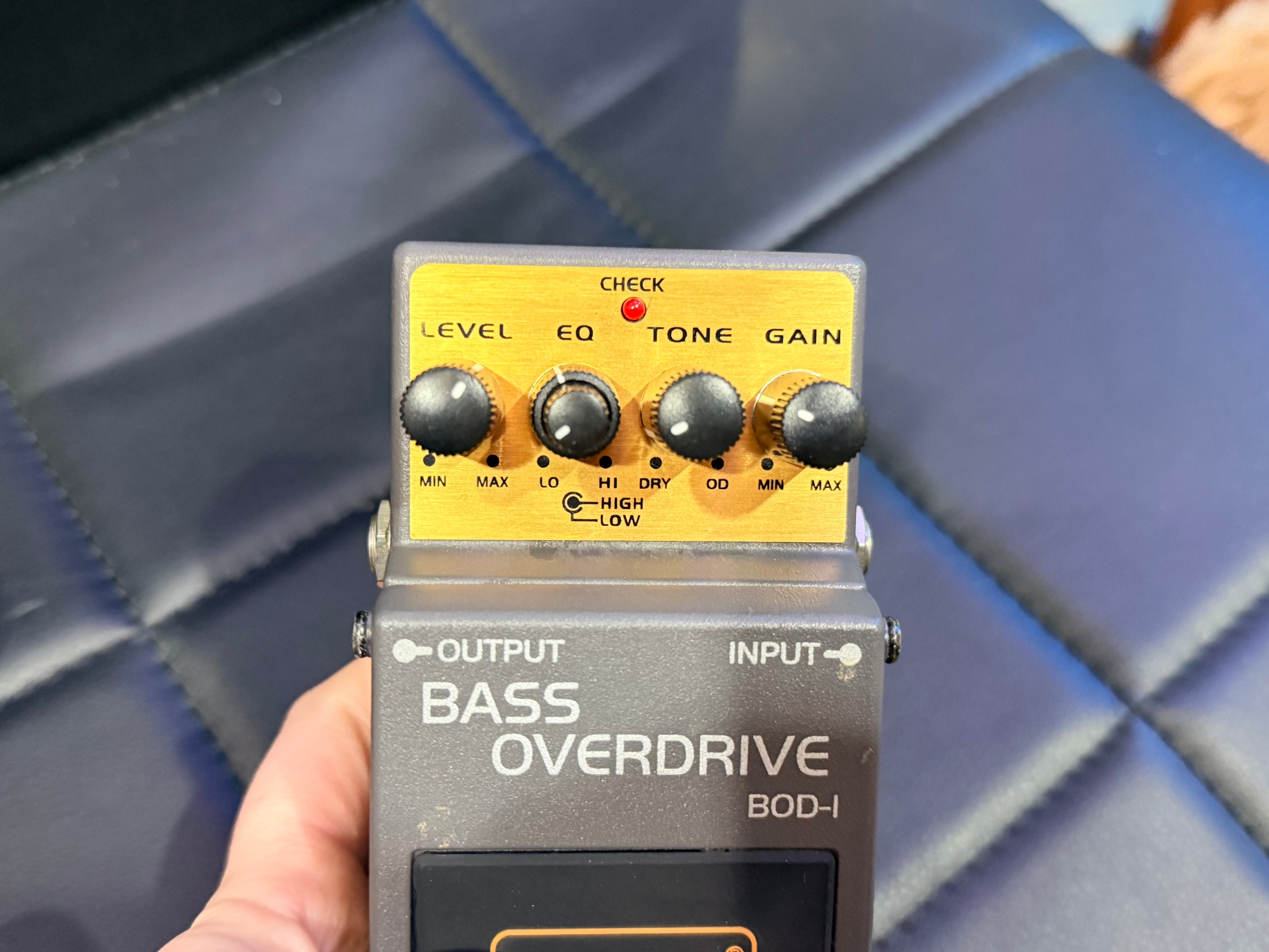 🎸 GLX Bass Overdrive Pedal~ Guitar Effects Unit~ Used 🎸