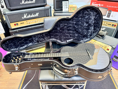 🔥MINT🔥 Enya X4 Pro Mini/EQ Carbon Fibre Electro-Acoustic Smart Guitar + Case!