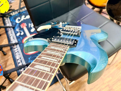⚡️B-STOCK⚡️ Vintage VS6 ReIssued~ Vibrola Tailpiece~ Gun Hill Blue SG ~ Tremolo!