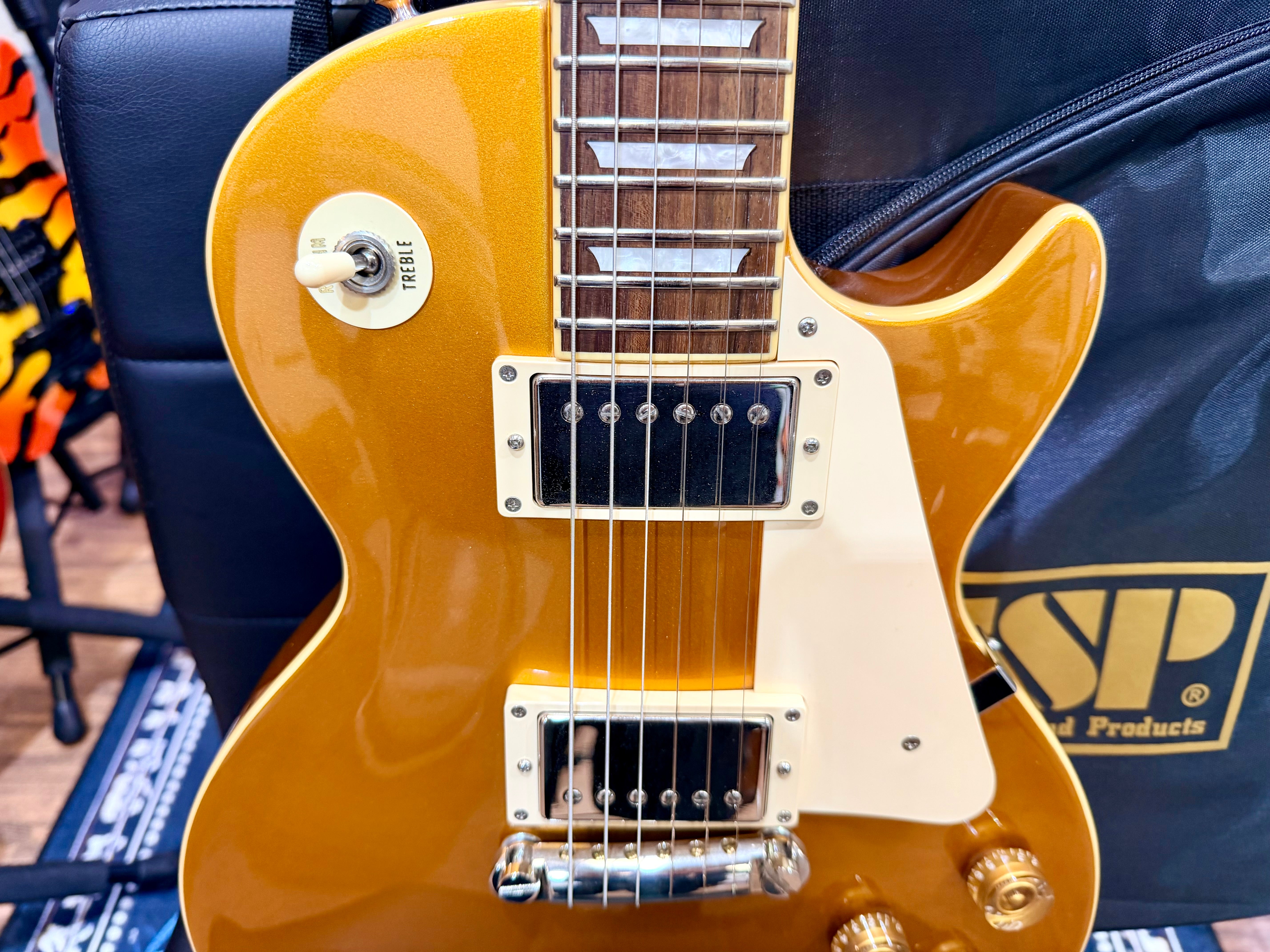✨ MINT ✨ Edwards E-LP-STD LTD All Gold MIJ ESP Les Paul~ S/Duncan~ 2024 Japan!