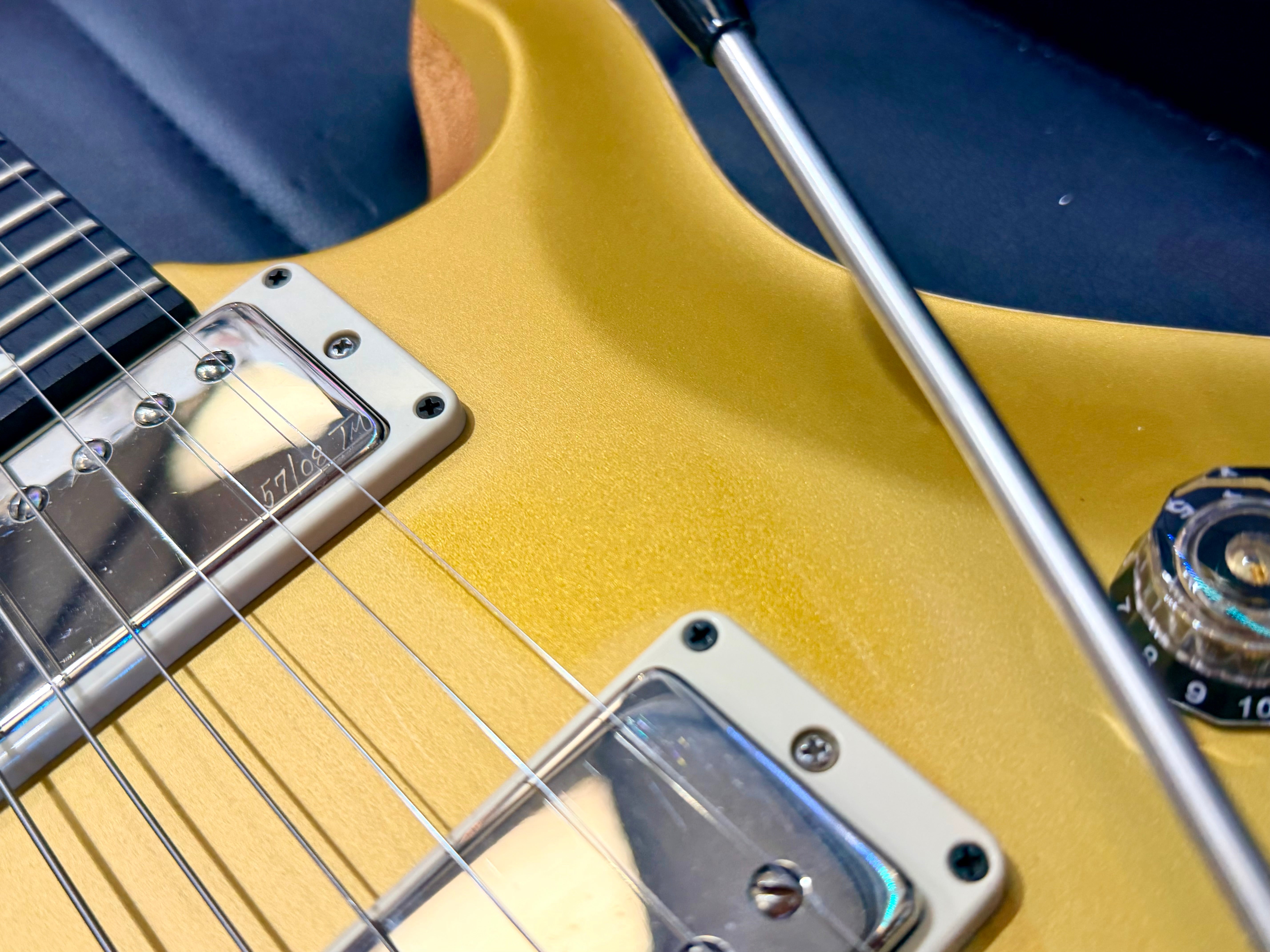 🔥RARE 2023🔥 PRS CE24 Satin Gold Top Limited Edition~ Natural Back~ USA~ Gig Bag