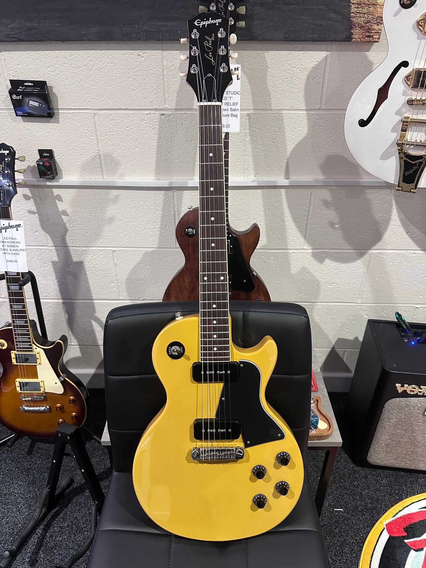🌟2020🌟 Epiphone Les Paul Special Inspired By Gibson~ TV Yellow P90~ IMMACULATE